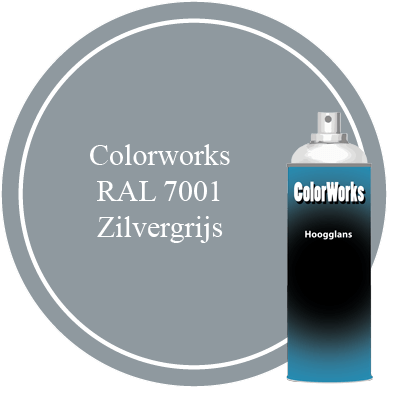 Motip Colorworks Zilvergrijs RAL 7001