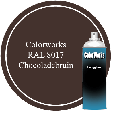 Motip Colorworks Chocoladebruin RAL 8017