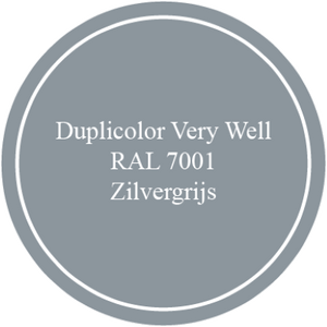 DupliColor Very Well VW6005 RAL 7001 zilvergrijs - 600ml