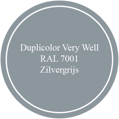DupliColor Very Well VW6005 RAL 7001 zilvergrijs - 600ml