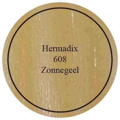 Hermadix Houtdecor 608 Zonnegeel - 750ml