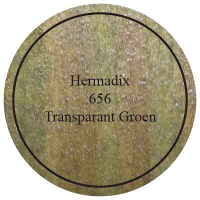 Hermadix Houtdecor 656 Transparant Groen - 2,5L