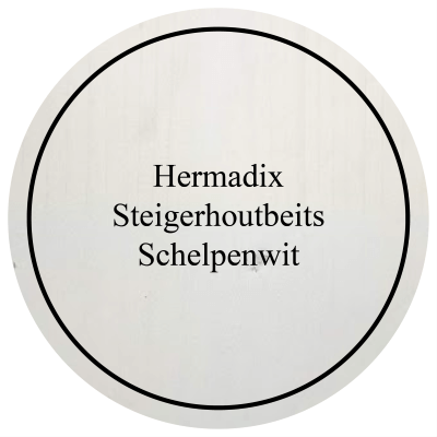 Hermadix Steigerhoutbeits Beits Schelpenwit 750ml
