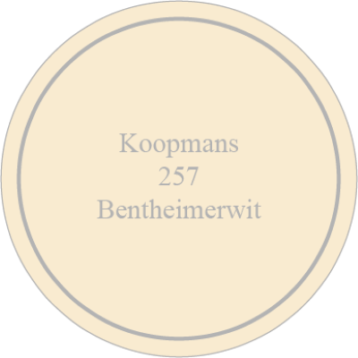 Koopmans Perkoleum - Dekkend 750ml - 257 Bentheimerwit (outlet)