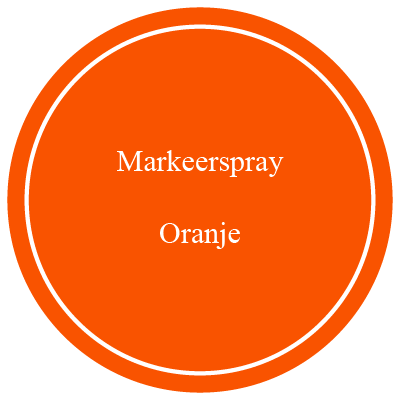 Markeerspray Allround Marker Oranje - 500ml