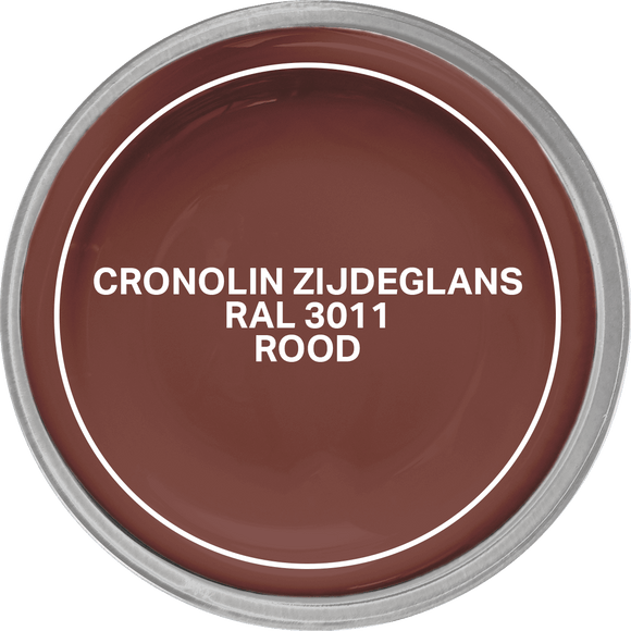 Cronolin Zijdeglans 10L - Rood +/-Ral 3011