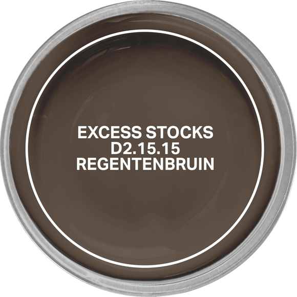 Excess stocks Hoogglans (AZ) Regentenbruin D2.15.15 1L