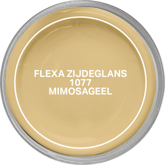 Flexa Colors Zijdeglans (acryl) 1077 Mimosageel