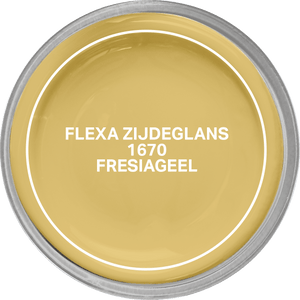 Flexa Colors Zijdeglans (acryl) 1670 Fresiageel