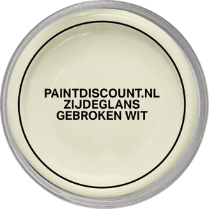 Paintdiscount Zijdeglans Gebroken Wit - 250ml