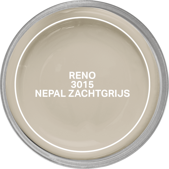RenoLak Zijdeglans 0.75L - 3015 Nepal Zacht Grijs