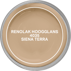 RenoLak Hoogglans 0.75L - 4035 Siena Terra