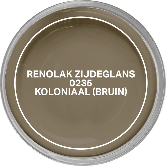 RenoLak Zijdeglans 0.75L - 0235 Koloniaalbruin