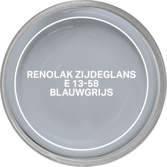 RenoLak Zijdeglans 0.75L - E 13-58 Blauwgrijs