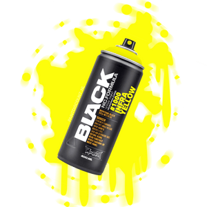 Montana Black 400ml Blk In1000 Infra Yellow