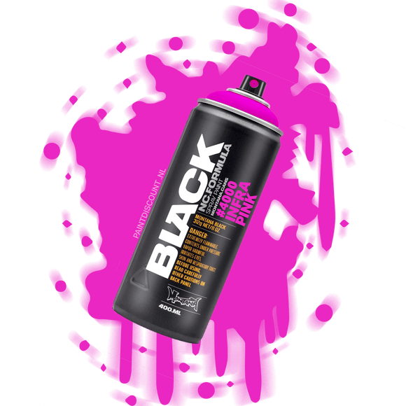 Montana BLACK Spray Paint 400ml Punk Pink