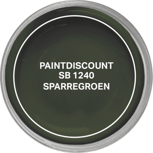 Paintdiscount Hoogglans SB 1240 Sparrengroen 1L