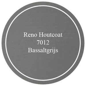 RenoBeits AQ Transparant 10L - Houtcoat Bassaltgrijs 7012