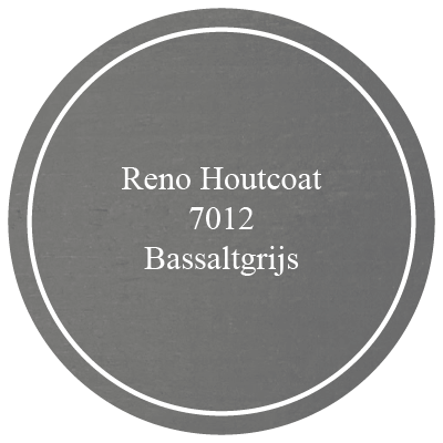 RenoBeits AQ Transparant 10L - Houtcoat Bassaltgrijs 7012