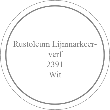 Rustoleum Lijnmarkeerverf 2391 wit