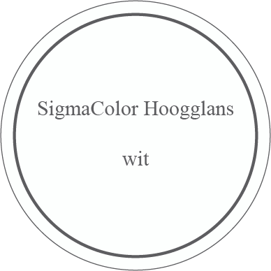 SigmaColor Hoogglans WIT | 125ml