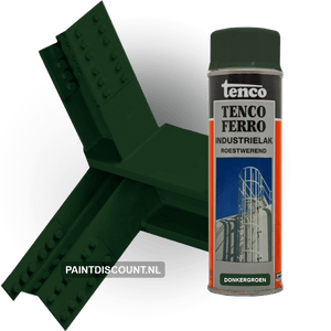 Tencoferro Industriespray Donkergroen 500ml