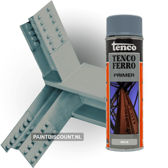 Tencoferro Industriespray Primer Grijs 500ml