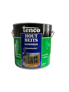 Tenco Superieur houtbeits transparant Redwood 2,5L