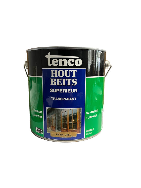 Tenco Superieur houtbeits transparant Redwood 2,5L