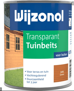 Wijzonol Tuinbeits Transparant 3155 Whitewash 750ml (outlet)