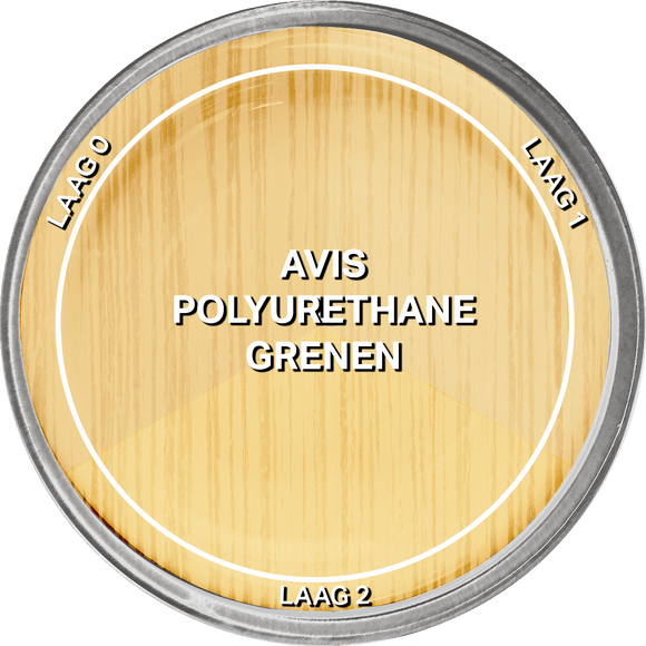 Avis Polyurethane 500ml - Transparant Grenen (outlet)