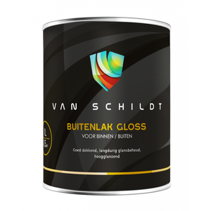 Van Schildt Buitenlak Gloss RAL 9005 Zwart (TR)