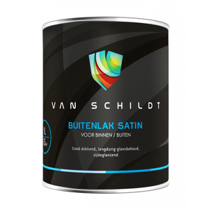 Van Schildt Buitenlak Satin E8.35.65 Okergeel (D)