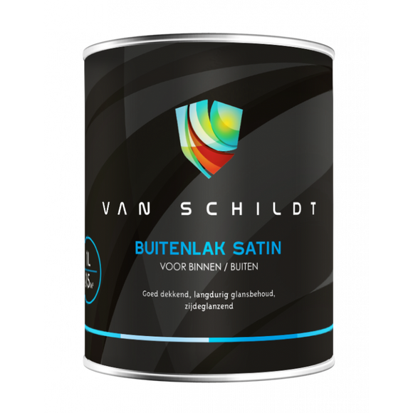 Van Schildt Buitenlak Satin 9346 Bordeauxrood (RD)