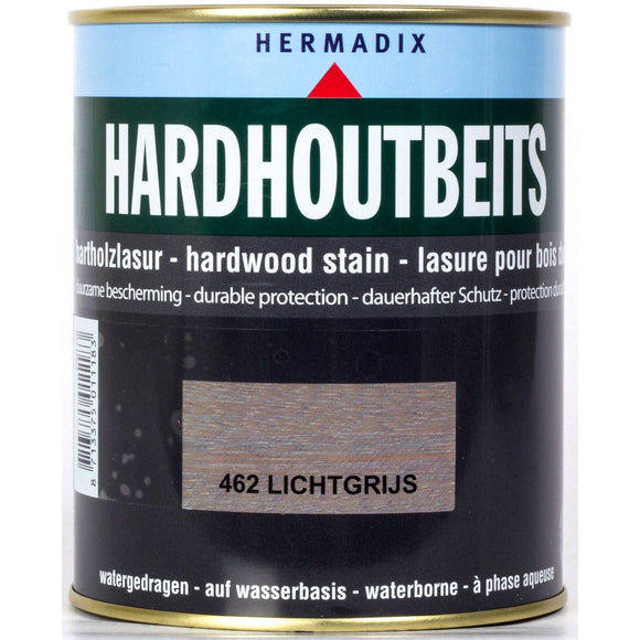 Hermadix Hardhoutbeits 462 licht grijs 750ml