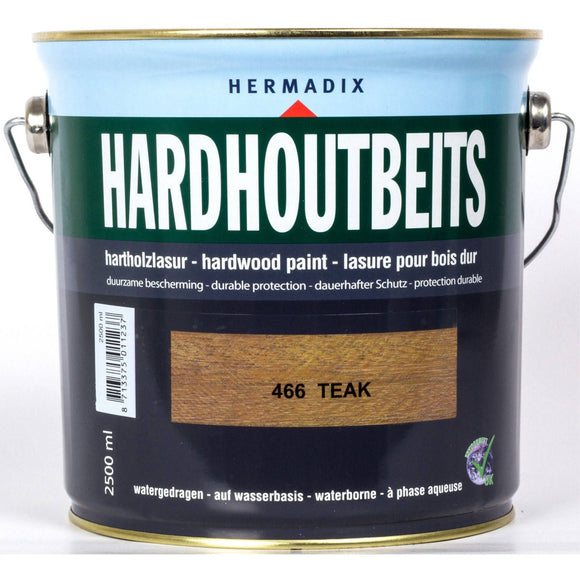 Hermadix Hardhoutbeits 466 teak 2,5L