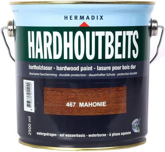Hermadix Hardhoutbeits 467 mahonie 2,5L