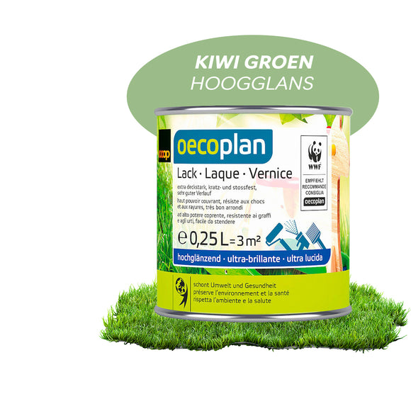 OECOplan 250ml Hoogglans Kiwi Groen