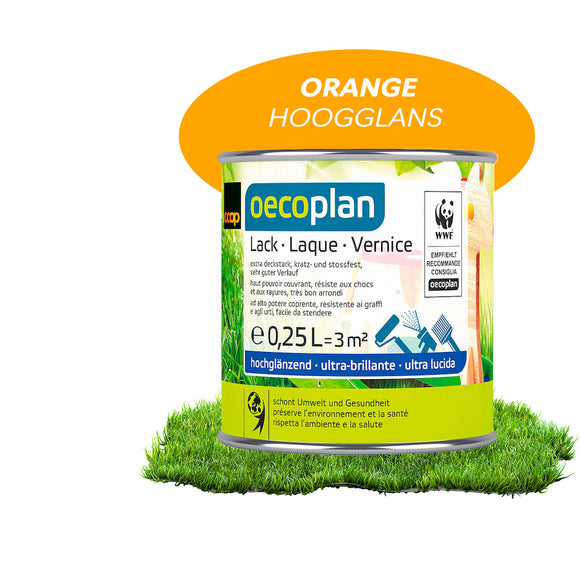 OECOplan 250ml Hoogglans Orange