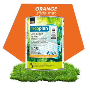 OECOplan ZijdeMat 500ml Orange