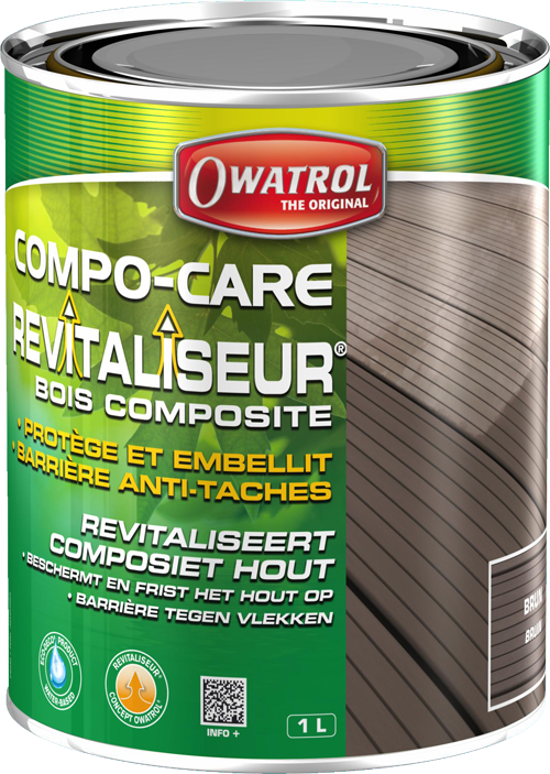 Owatrol Compo-care grijs 1L