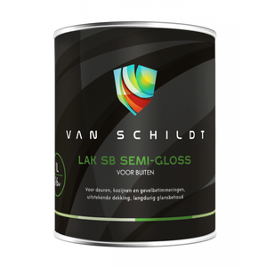 Van Schildt Lak SB Semi-Gloss 9328 Antiekgroen (BW)