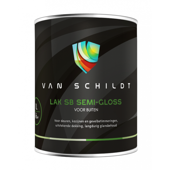 Van Schildt Lak SB Semi-Gloss 9328 Antiekgroen (BW)